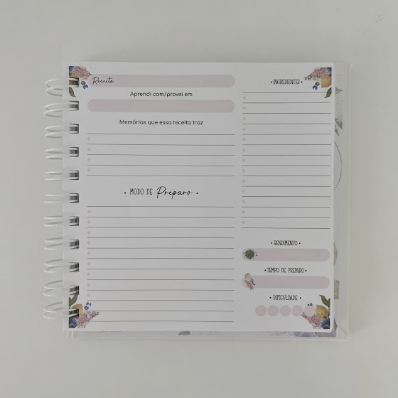 Caderno de Receitas Afetivas - Imagem 2