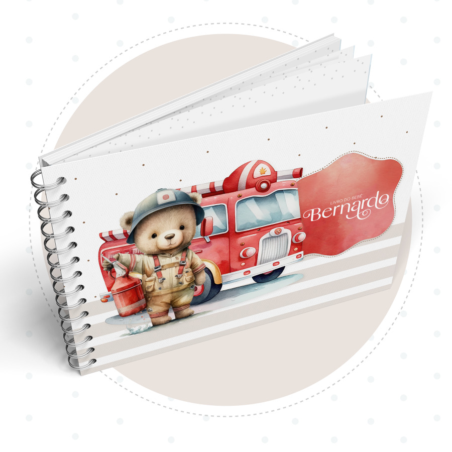 Livro do Bebê - Bombeiros