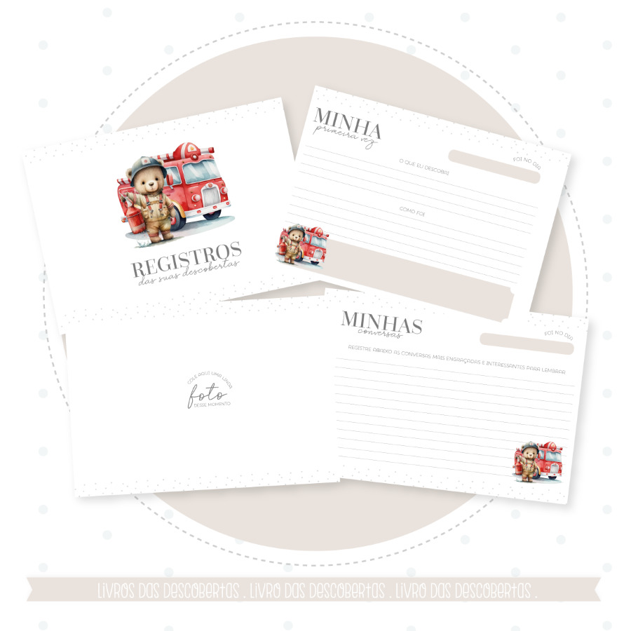 Livro do Bebê - Bombeiros - Imagem 2