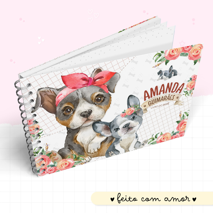 Livro do Bebê - Cachorrinhas