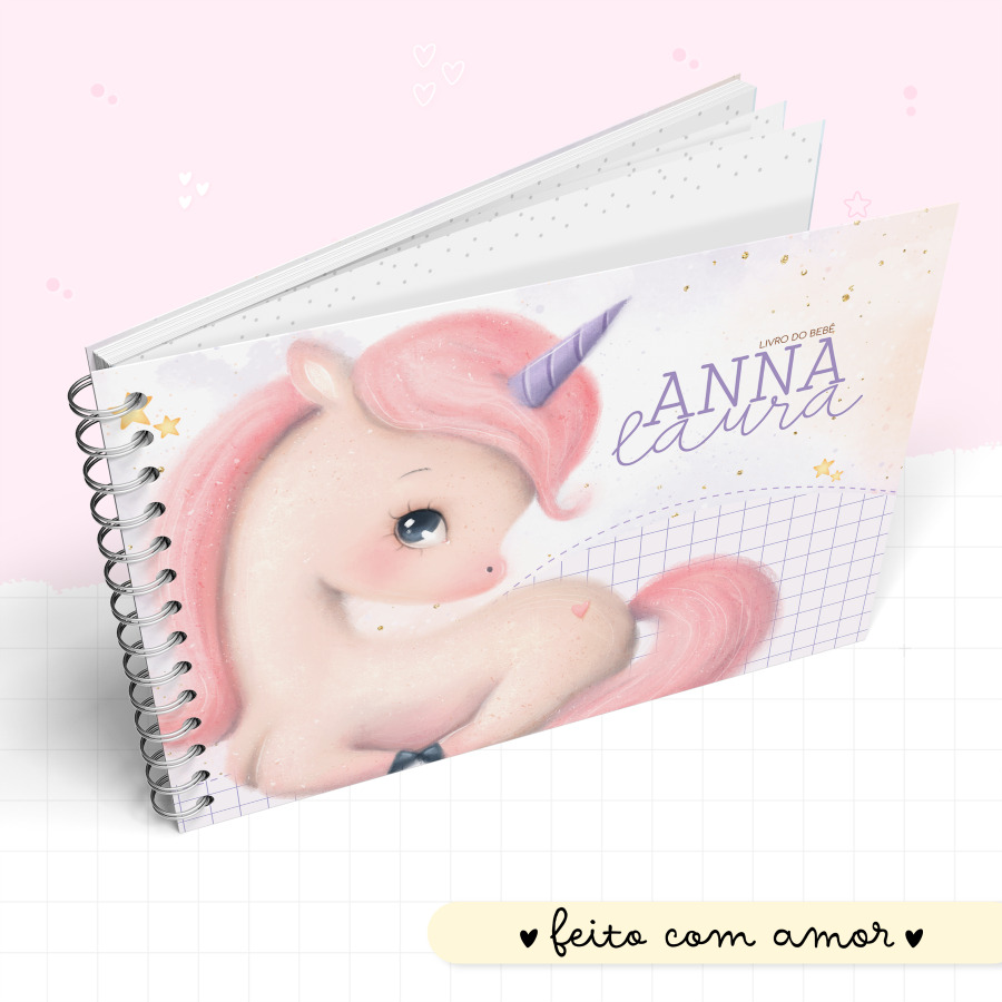 Livro do Bebê - Unicórnio