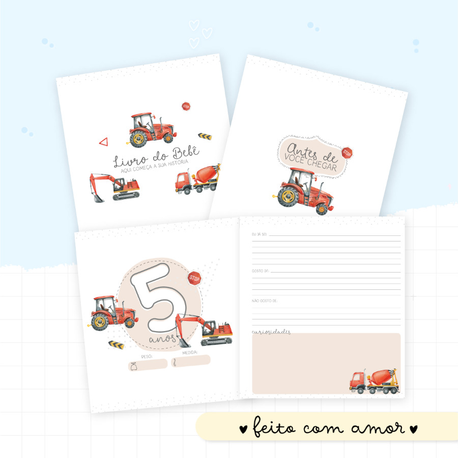 Livro do Bebê - Construção - Imagem 2