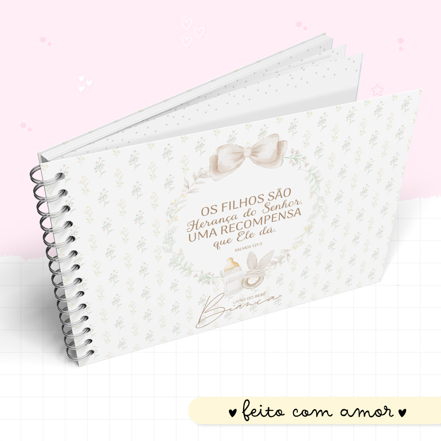 Livro do Bebê - Herança Menina