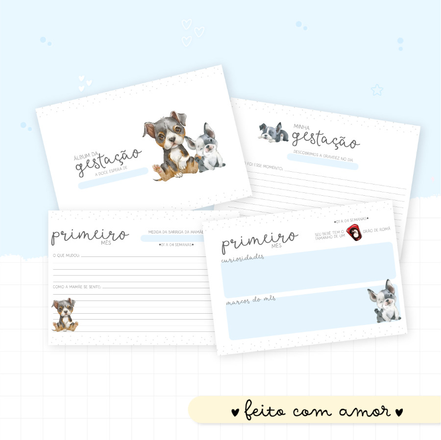 Livro do Bebê - Cachorrinhos - Imagem 4