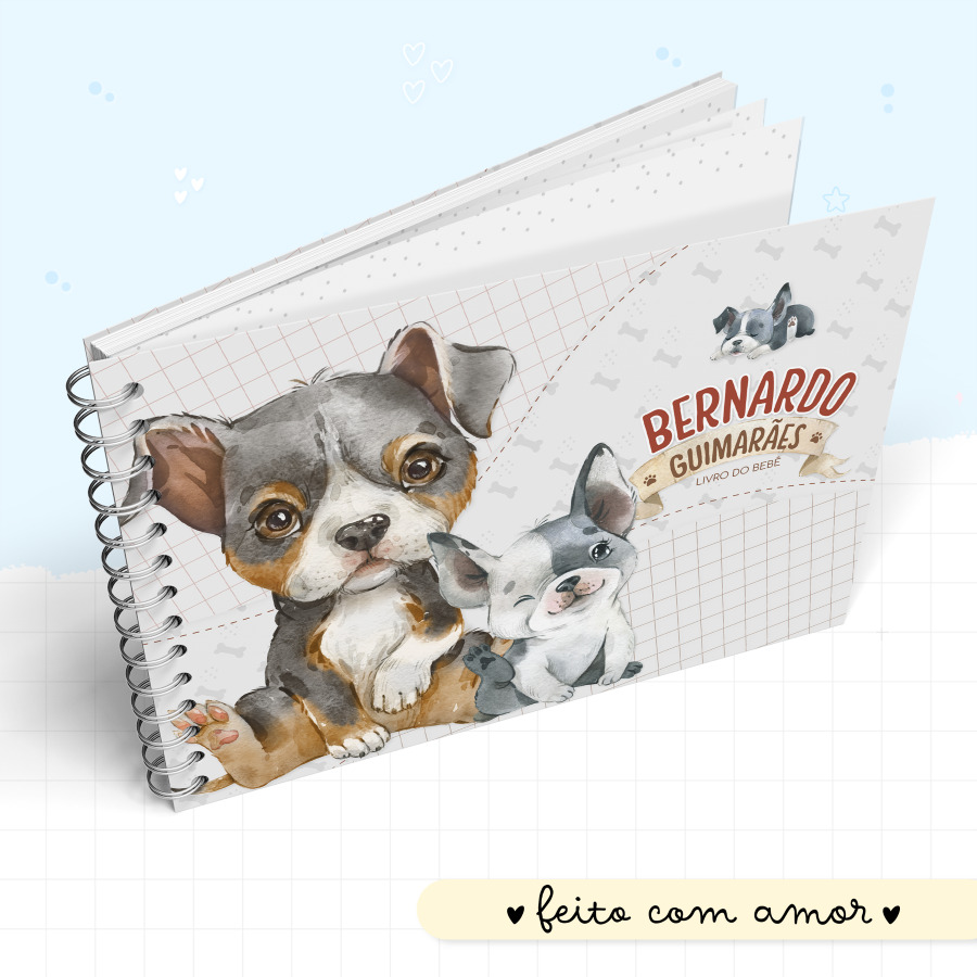 Livro do Bebê - Cachorrinhos