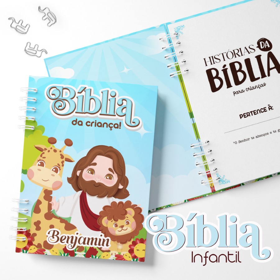 Bíblia Infantil - Animaizinhos