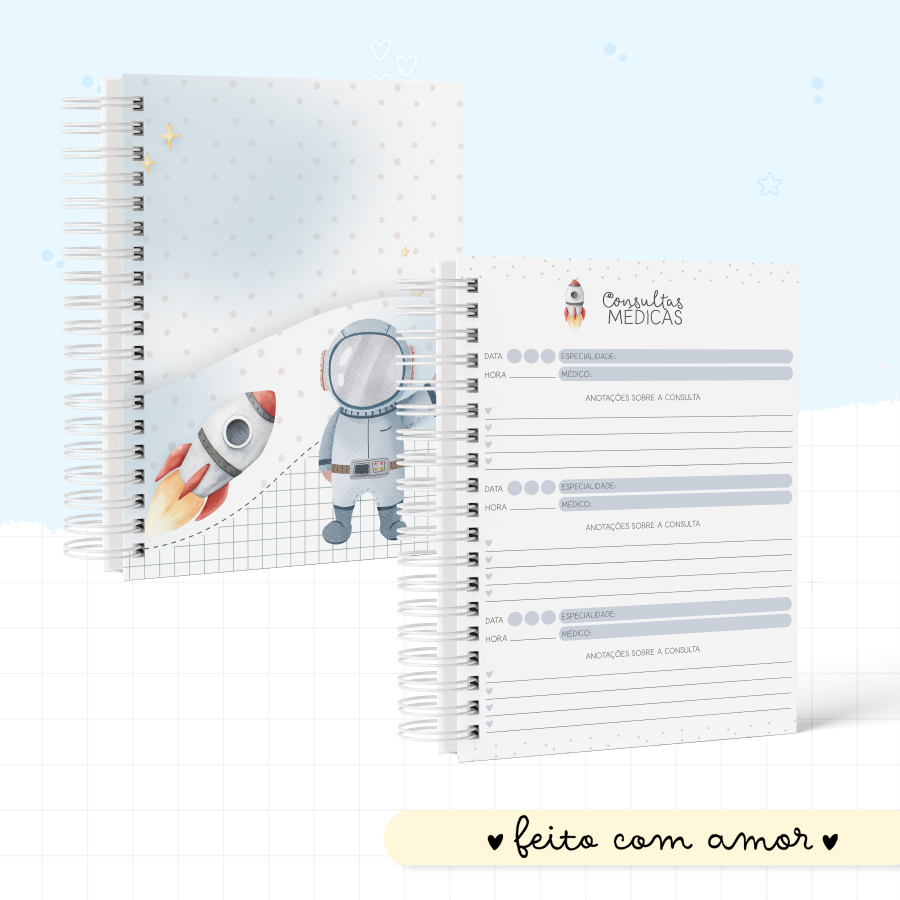 Caderneta de Saúde/Vacina - Astronauta - Imagem 2