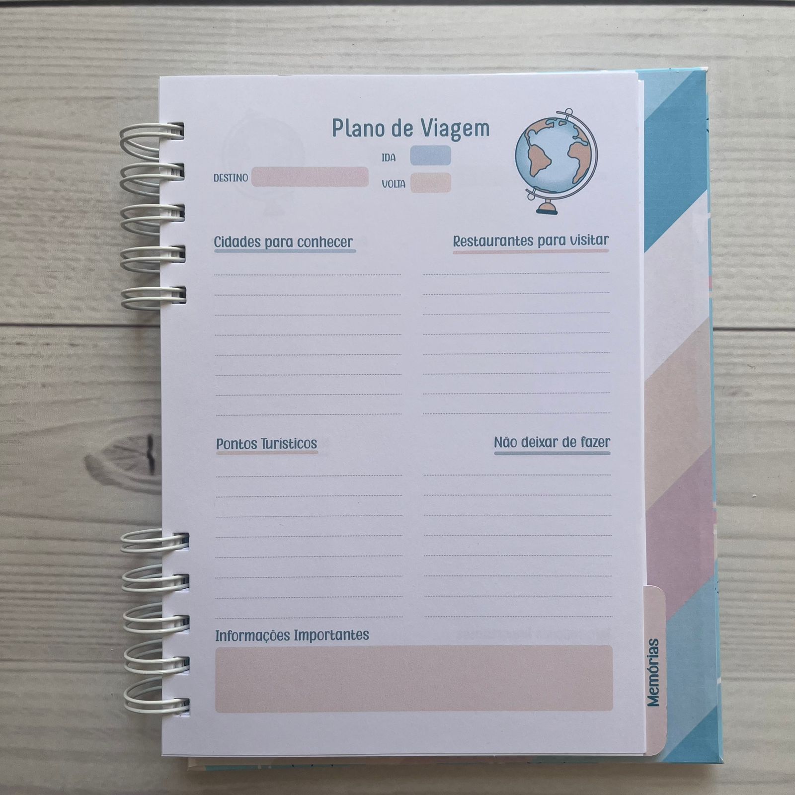 Planner de viagem - Imagem 6